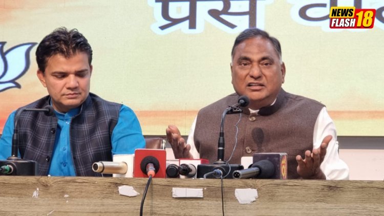 Ramvir Singh Bidhuri's Press Conference Statement From February 14 2023, As The Opposition Leader In The Delhi Assembly