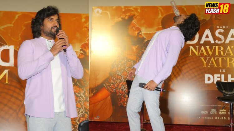 South Superstar Nani's Pan-India film 'Dasara' Creates A Buzz In Delhi