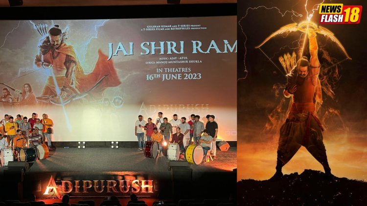 Witness The Divine Aura Of Prabhu Shri Ram As Adipurush Team Unveils The Full Version Of "Jai Shri Ram."