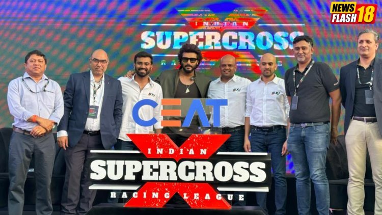 Arjun Kapoor Introduces World's First Franchise-Based CEAT Indian Supercross Racing League, Revolutionizing Motorsports
