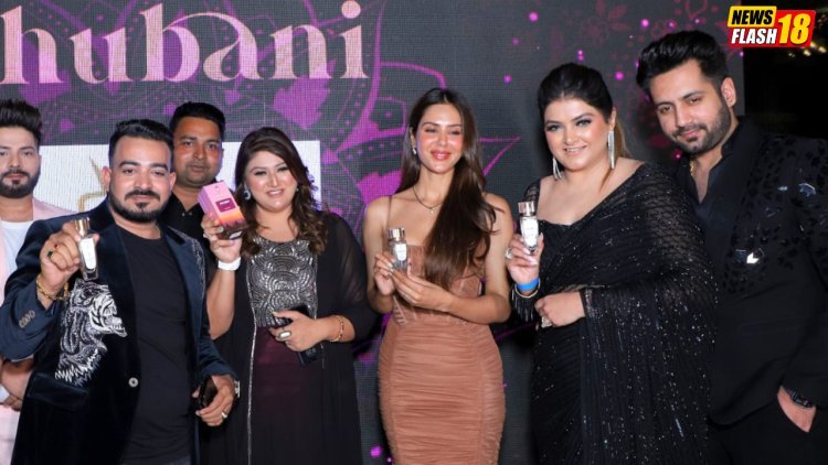 Sonam Bajwa Unveils RAWLS Fragrance At Khubanu Delhi In A Grand Launch Event
