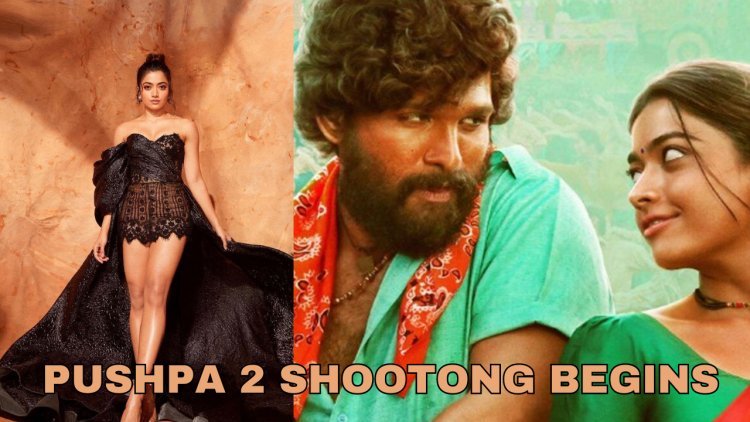 'Pushpa 2' Shooting Begins As Rashmika Mandanna Shares A Sneak Peek From The Set