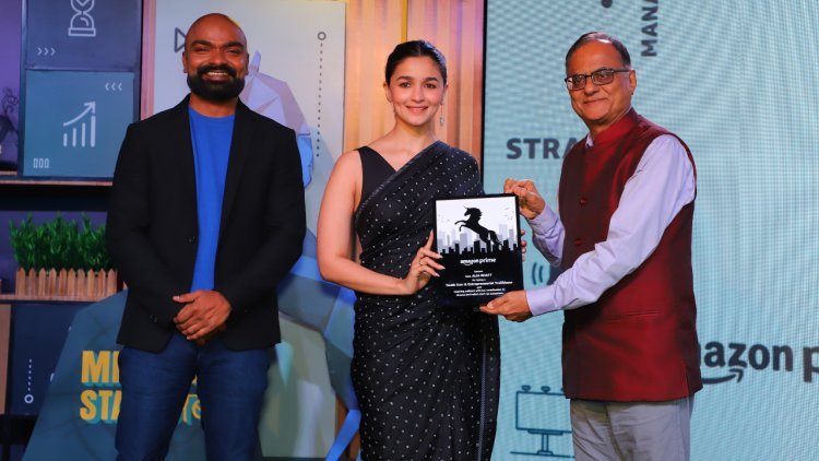 Alia Bhatt Announces Prime Video's Collaboration With The Office Of The PSA To Empower India's Promising Start-Ups