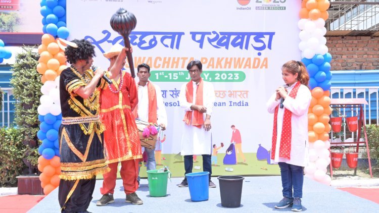 IndianOil's UPSO-2 Celebrated Swachhta Pakhwada Promoting Cleanliness Green Initiatives
