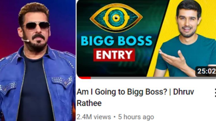 Bigg Boss OTT 2: Dhruv Rathee SHOCKING STATEMENT On His Wild Card Entry  In Bigg Boss!