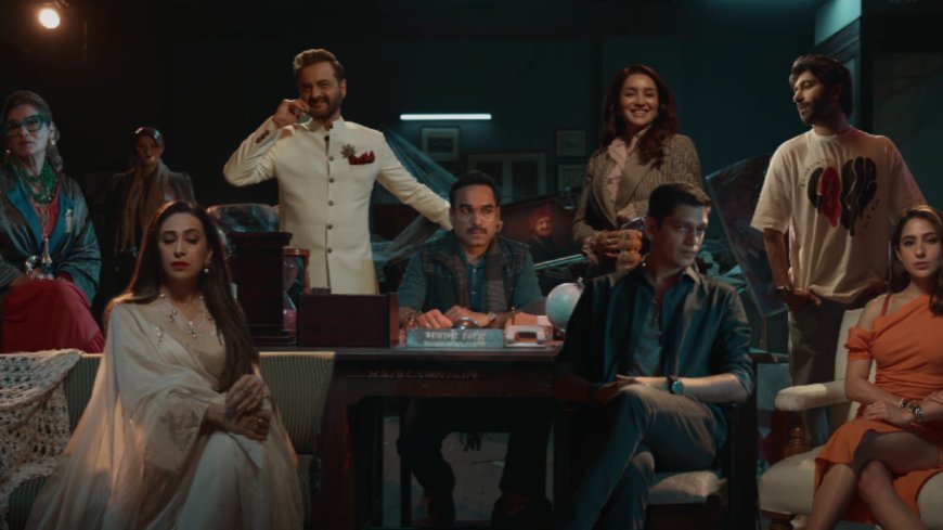 Murder Mubarak Teaser Review: Pankaj Tripathi, Sara Ali Khan, Karishma Kapoor's Murder Mystery Set For Riveting Premiere
