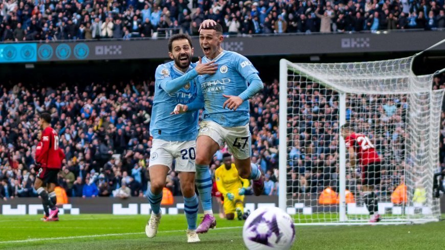 Foden's Double Propels Manchester City To Comeback Victory Over Manchester United