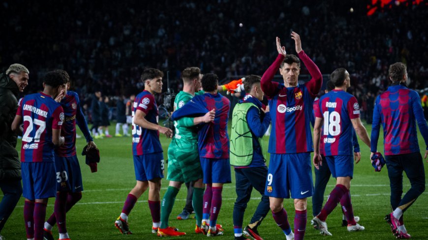 Barcelona Overcomes Napoli 3-1 In Champions League Clash, Securing Gritty Home Victory, Progressing To Quarter-Finals