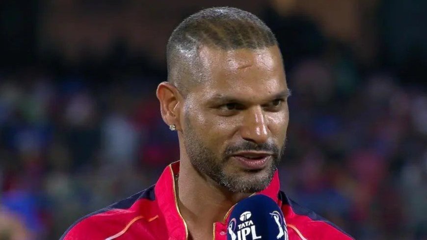 Shikhar Dhawan Attributes PBKS Loss To Dropping Virat Kohli Against RCB