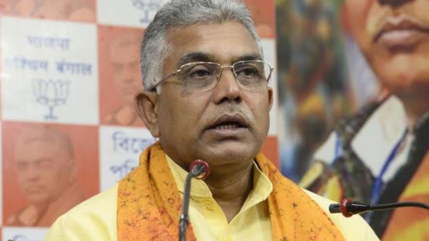 Dilip Ghosh Faces Case Over 'Who's Your Father' Remark Against Mamata Banerjee