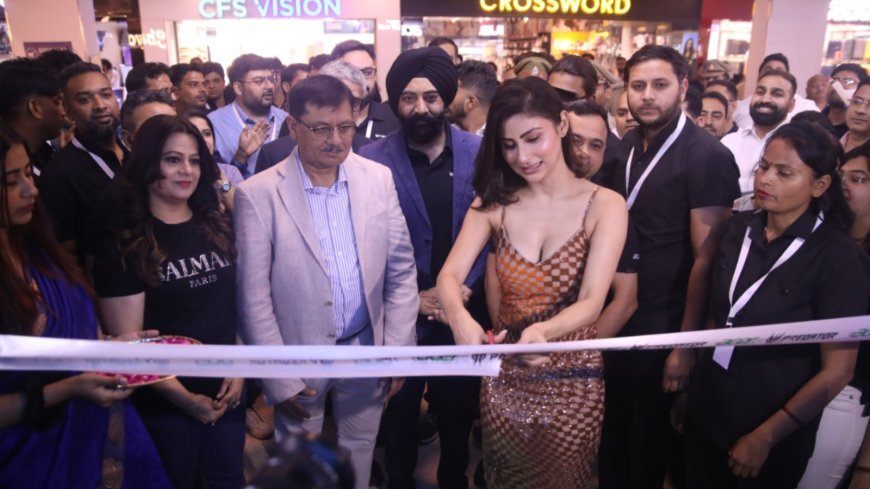 Mouni Roy Unveils New Laptops At the Acer 200th Store Launch