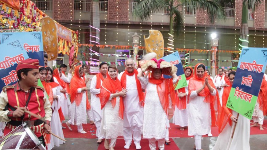 Ram Navami Celebrated With Massive Parade On The Eve Of Yagya Mahotsav