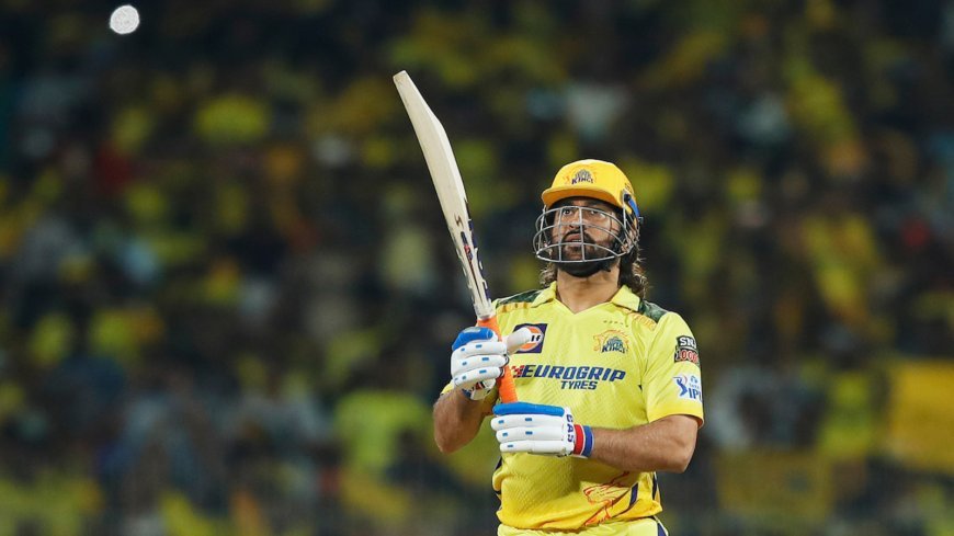 MS Dhoni Was Out For A Golden Duck At No. 9 As CSK Won By 28 Runs Against PBKS